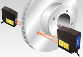 Measurement of brake disc thickness