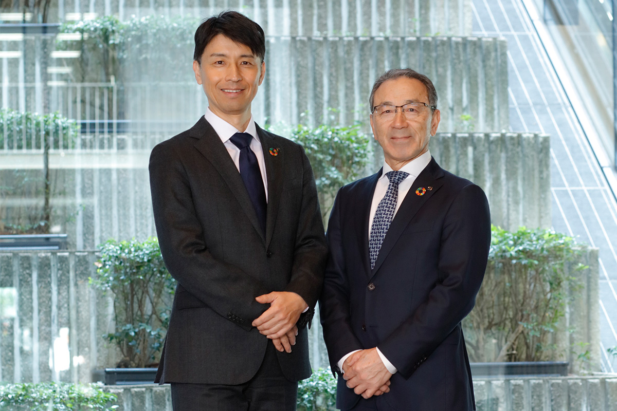 Isamu Oguni Executive Chairman / Tatsuya Nakajima President