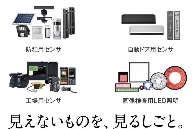 2019年、オプテックスグループは、おかげさまで創立40周年を迎えます。見えないものを。見るしごと。
